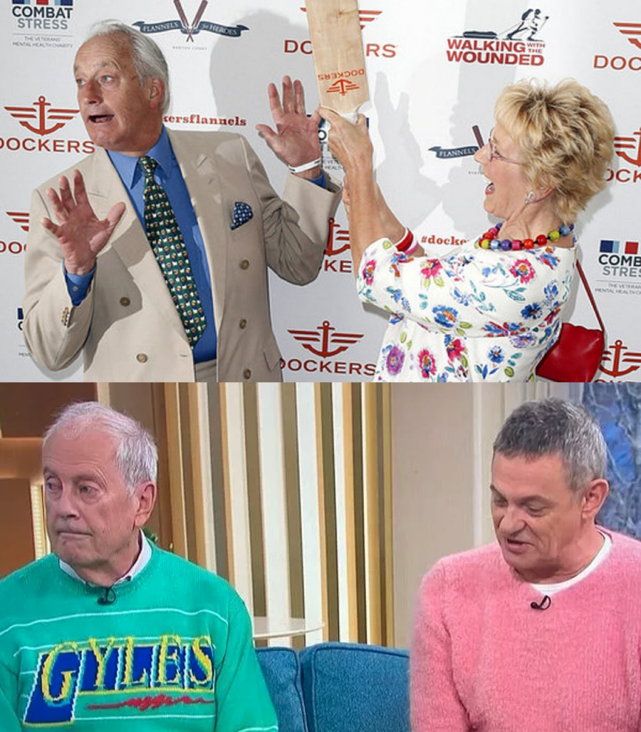 Neil and Christine Hamilton Gyles Brandreth Matthew Wright