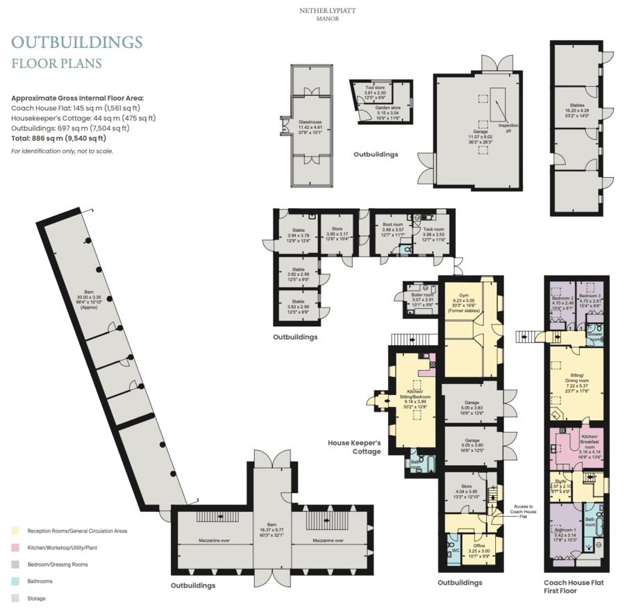 Nether Lypiatt Manor floor plan 2