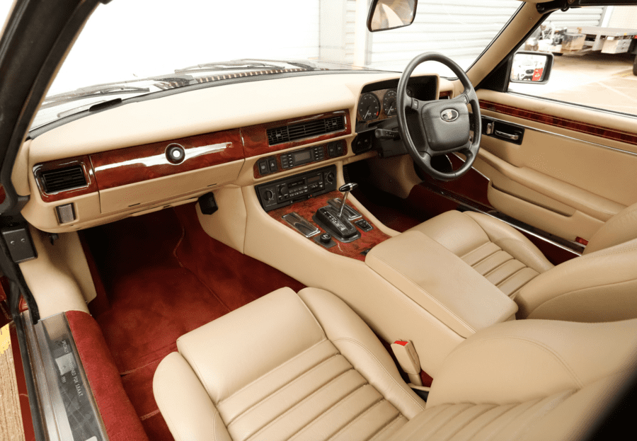 1994 Jaguar XJS V12 convertible 153 miles only interior