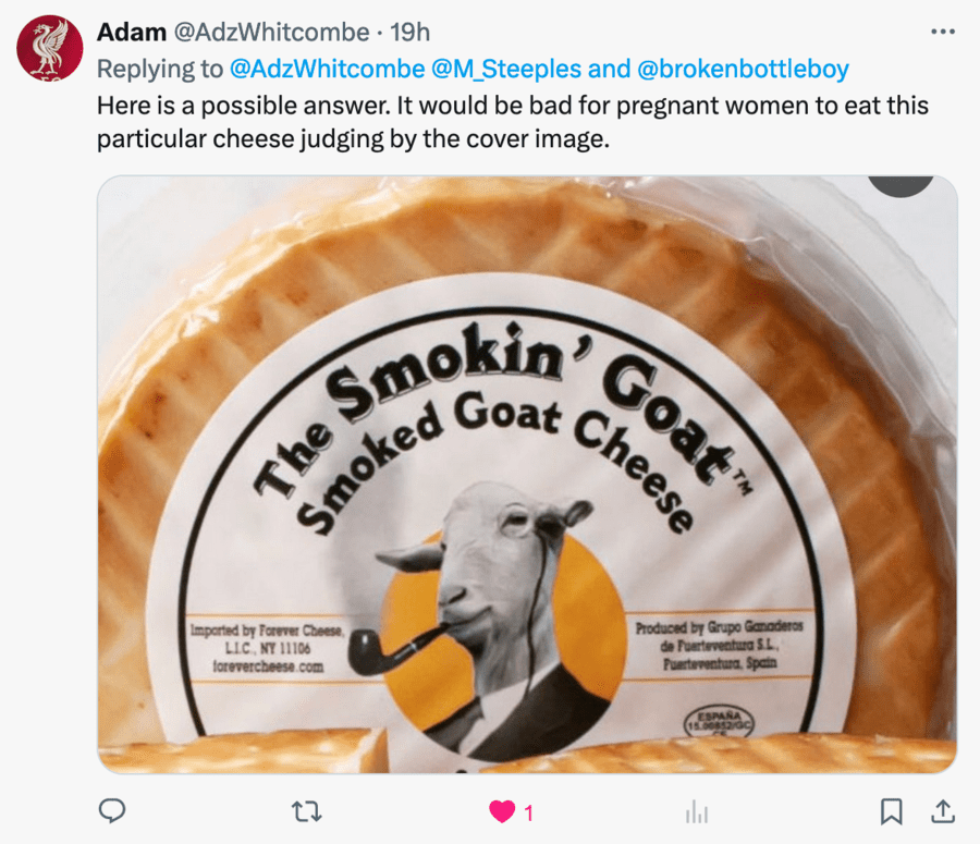 Adam The Smokin' Goat