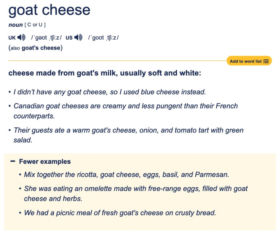 Cambridge Dictionary