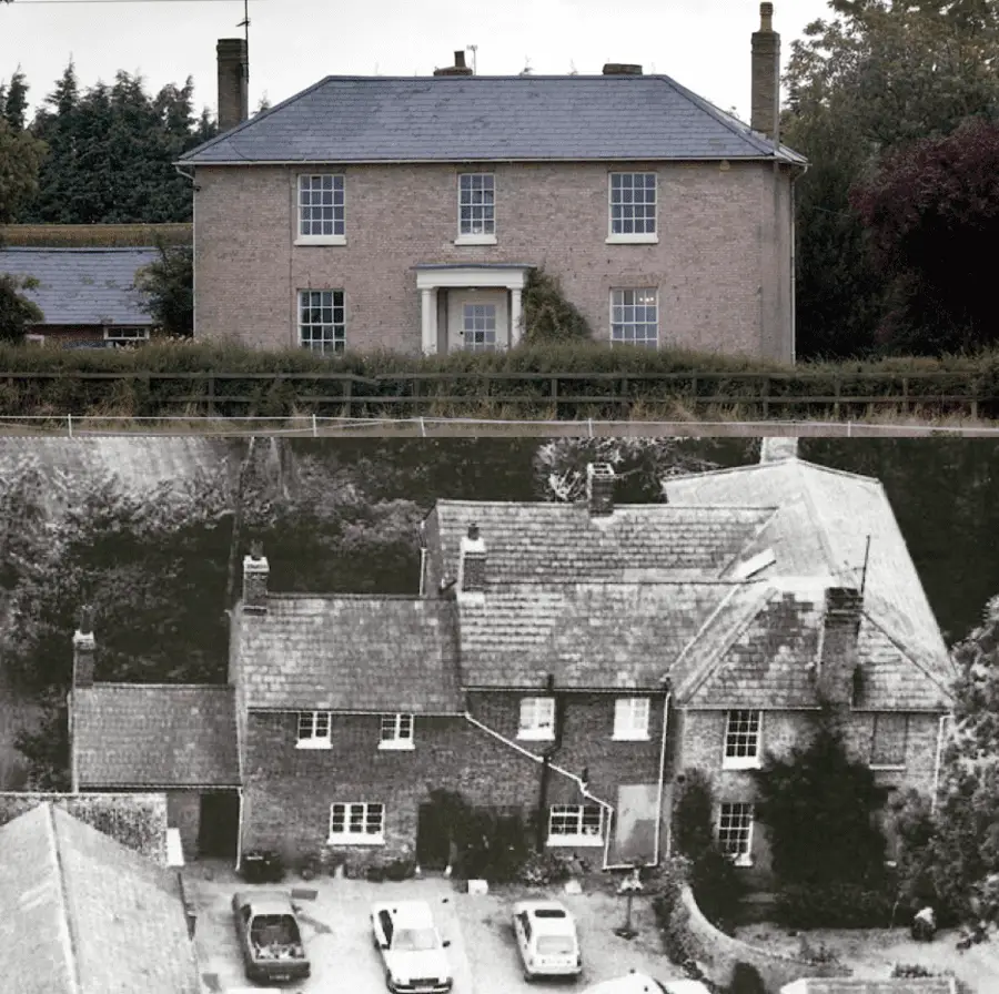 The scene of the murders during the night of 6th and 7th August 1985: White House Farm, Pages Lane, Tolleshunt D’Arcy, Maldon, Essex, CM9 8AA.