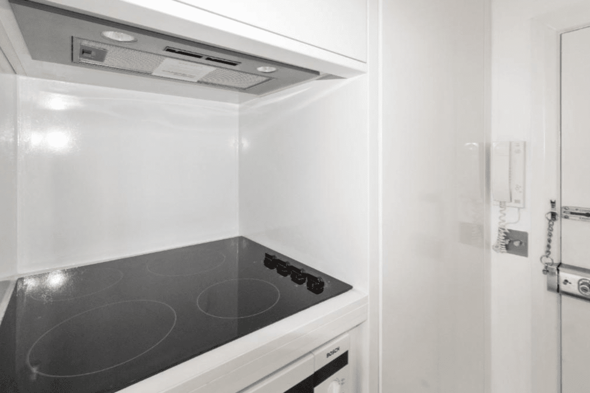 The kitchen facilities would not exactly excite Gordon Ramsay.