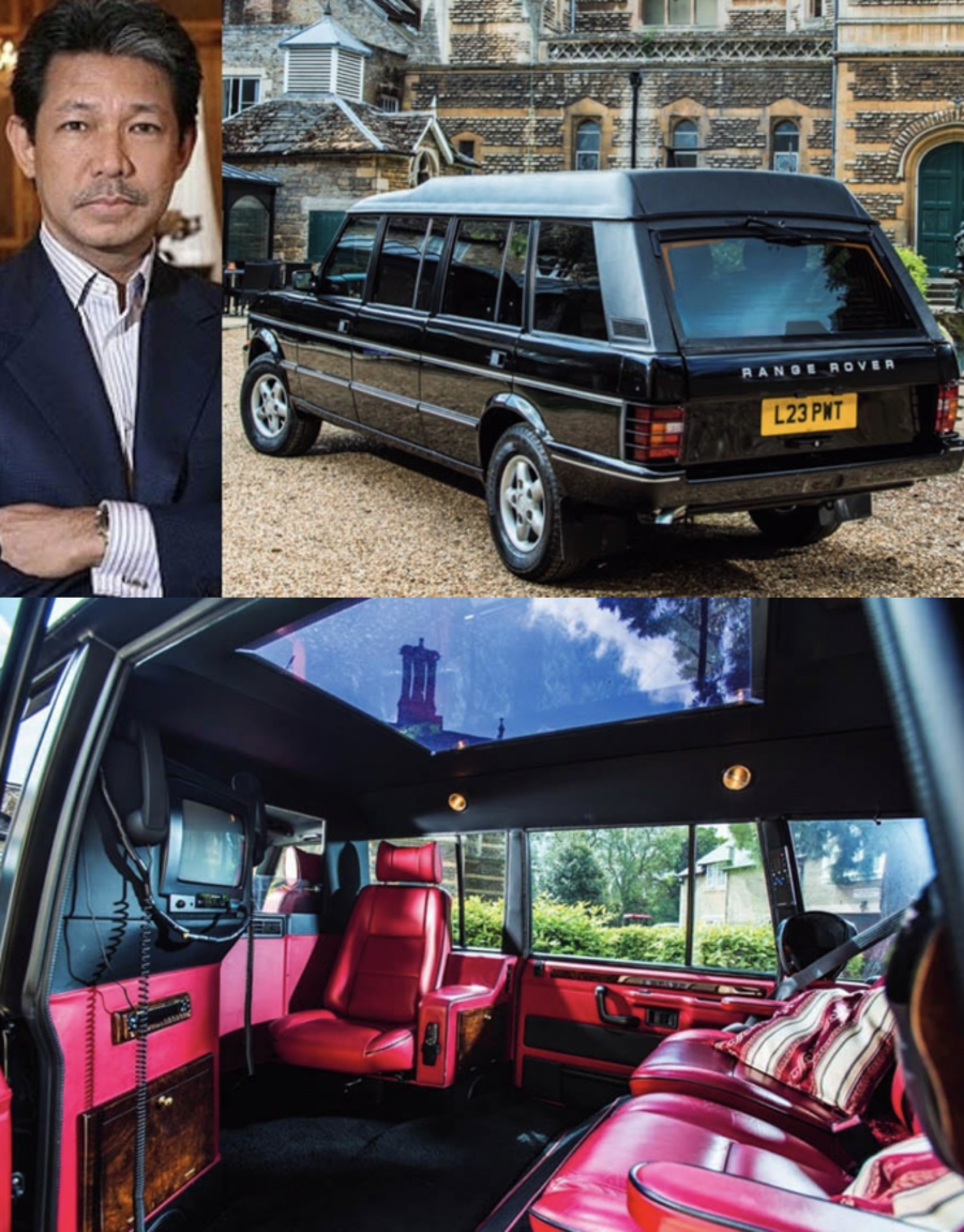 Prince Jefri of Brunei 1994 Range Rover Classic LSE stretch by Townley Cross Country Vehicles