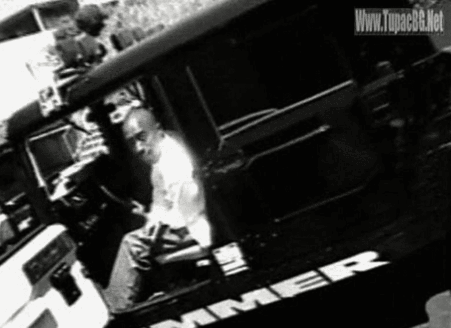 Tupac in Hummer H1