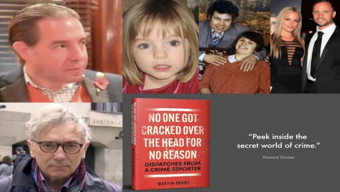 Martin Brunt Matthew Steeples 27th January 2026 Crime Dinner PJ's London