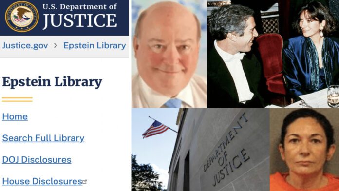 I'm in the Epstein Files Malcolm Grumbridge Ghislaine Maxwell Jeffrey Epstein Matthew Steeples