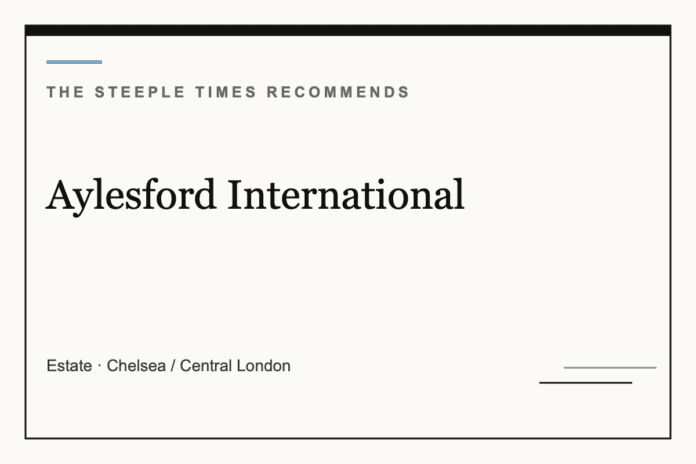 Aylesford International - The Steeple Times Recommends