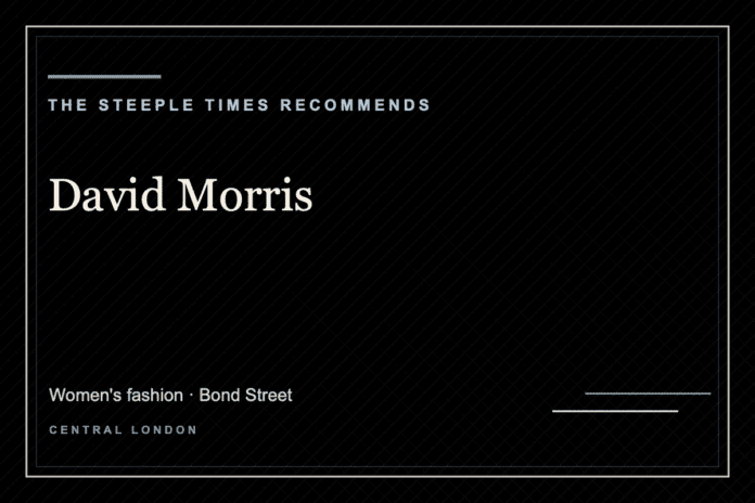 David Morris - The Steeple Times Recommends
