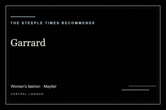 Garrard - The Steeple Times Recommends