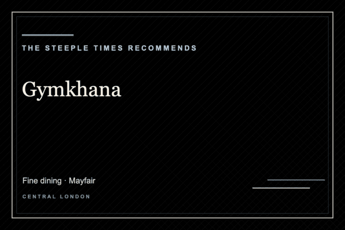 Gymkhana - The Steeple Times Recommends