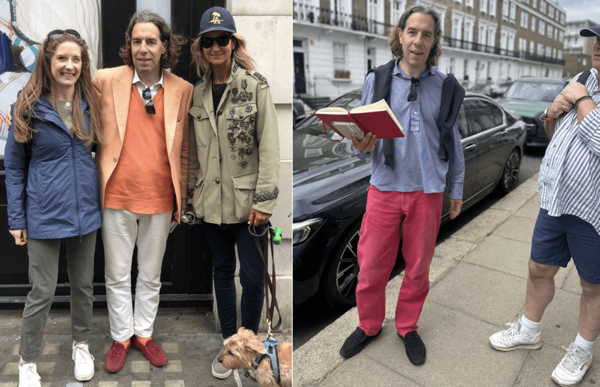 Sunday Stroll Crimes of the Rich and Famous Walk Lady Victoria Hervey Matthew Steeples