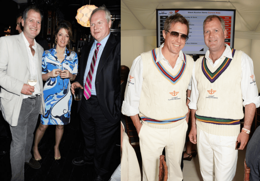 Mowbray Jackson Adam Boulton Petronella Wyatt Hugh Grant