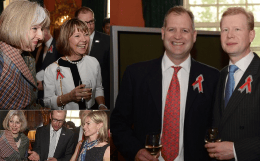 Mowbray Jackson Catherine Meyer Ben Glazier Theresa May